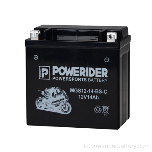 12V 14Ah YTX14L-BS Harley Series Motor Starter Battery